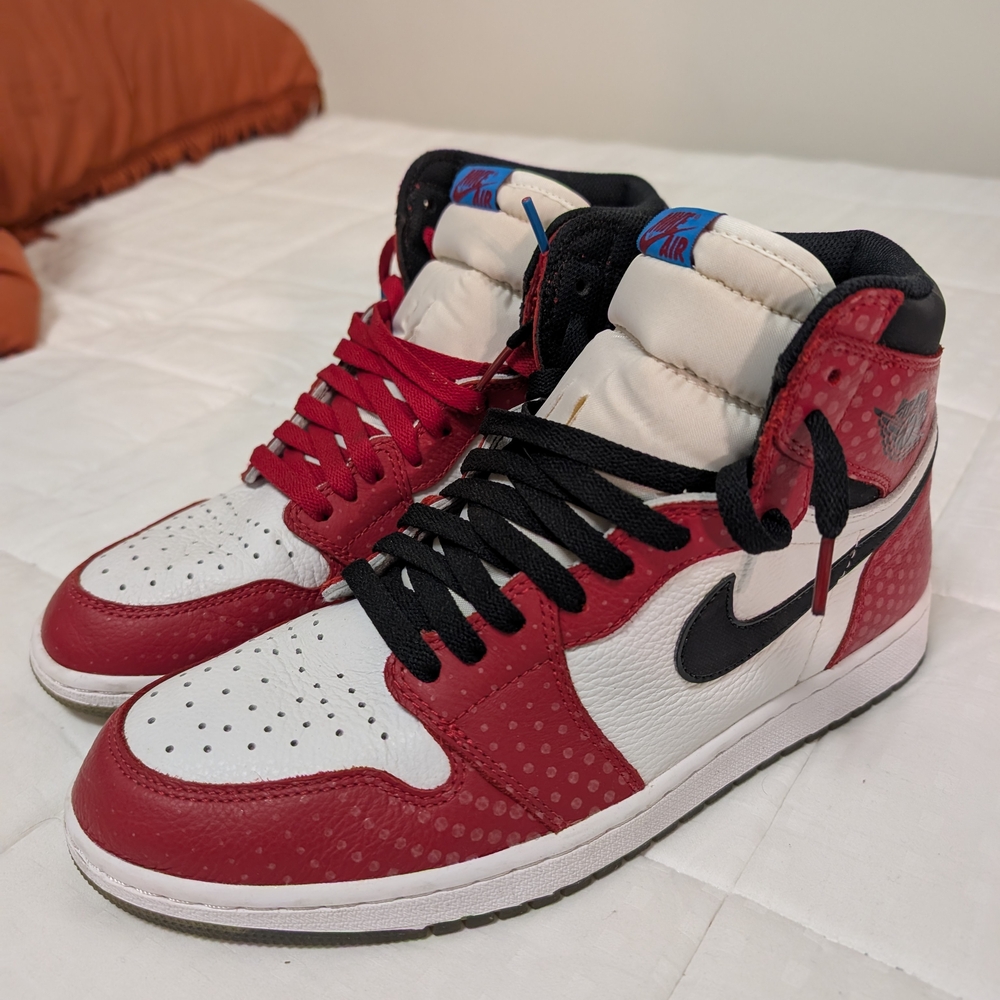 Nike Air Jordan 1 High Into the Spiderverse Spiderman s 11